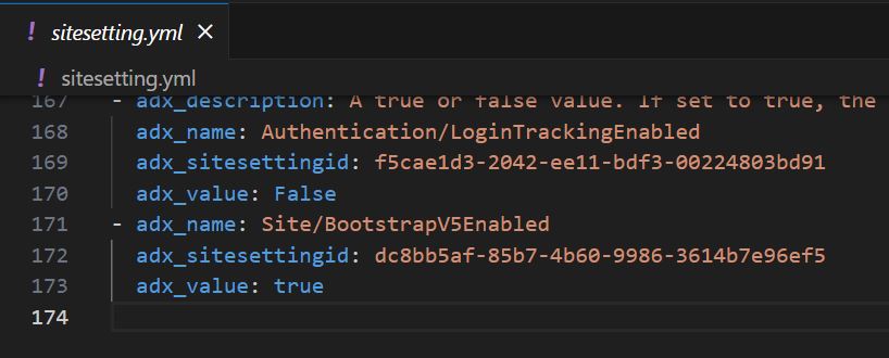 Migration logs file